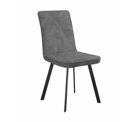 Стул DikLine 208 AN15 серый, ножки черные | Интернет магазин мебели и декора LifeDekor