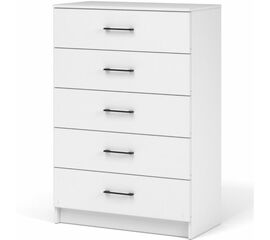 Комод «Чикаго» 5ящ, белый | Интернет магазин мебели и декора LifeDekor