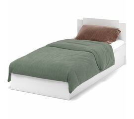 Кровать «Чикаго» 90 с ламелями, белый | Интернет магазин мебели и декора LifeDekor