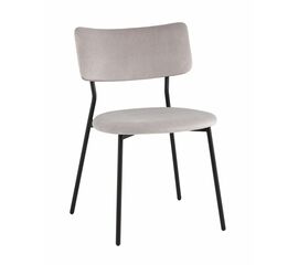 Стул Амелия велюр светло-серый | Интернет магазин мебели и декора LifeDekor