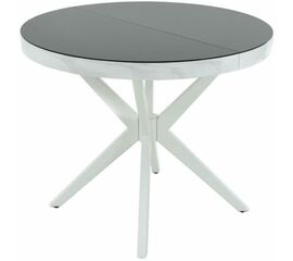 Стол «Оскар» D950 GLASS, стекло черное | Интернет магазин мебели и декора LifeDekor