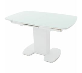 Стол «Будапешт» 130x80 стекло OPTI, белый | Интернет магазин мебели и декора LifeDekor