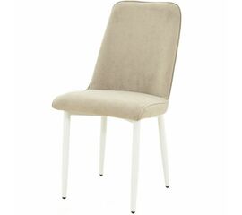 Стул «Дейзи», Вивальди 04, каркас белый | Интернет магазин мебели и декора LifeDekor