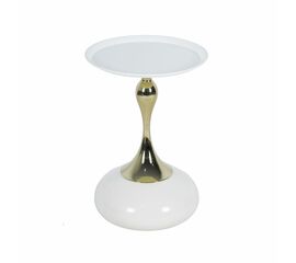 Кофейный столик Angel 40x55см, белый, металл | Интернет магазин мебели и декора LifeDekor