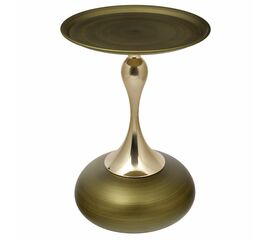 Кофейный столик Angel 40x55см, латунь, металл | Интернет магазин мебели и декора LifeDekor