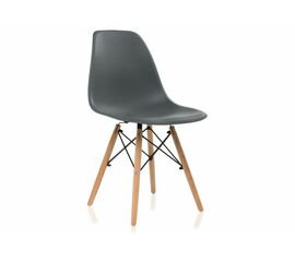 Стул деревянный Eames PC-015 grey | Интернет магазин мебели и декора LifeDekor