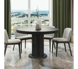 Стол Denver 110, круглый, шпон | Интернет магазин мебели и декора LifeDekor