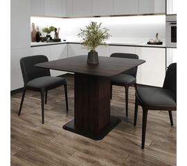 Стол Denver 110, квадрат раздвижной, шпон | Интернет магазин мебели и декора LifeDekor