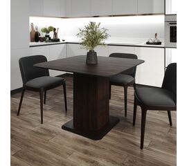 Стол Denver 110, квадрат, шпон | Интернет магазин мебели и декора LifeDekor