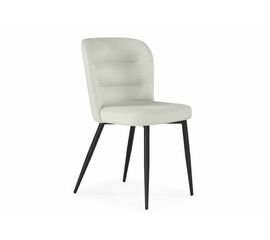 Стул на металлокаркасе Kilian light beige / black | Интернет магазин мебели и декора LifeDekor