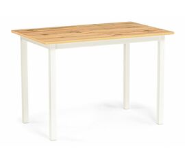 Стол деревянный Аркон 110(130)х68х75 дуб вотан / белый | Интернет магазин мебели и декора LifeDekor