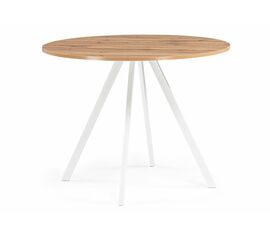 Стол деревянный Баргел 90х90х75 дуб вотан / белый | Интернет магазин мебели и декора LifeDekor