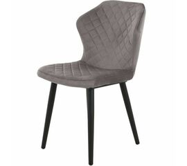Стул «Вилла», велюр Бренди мансун, каркас черный | Интернет магазин мебели и декора LifeDekor