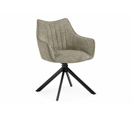 Стул на металлокаркасе Denever beige / black | Интернет магазин мебели и декора LifeDekor