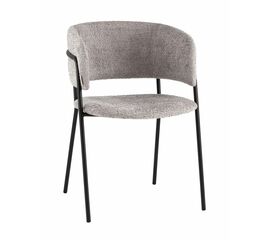 Кресло Нэлли New, букле светло-серый | Интернет магазин мебели и декора LifeDekor