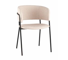 Кресло Нэлли New буклированный велюр бежевый | Интернет магазин мебели и декора LifeDekor