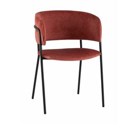 Кресло Нэлли New буклированный велюр терракотовый | Интернет магазин мебели и декора LifeDekor