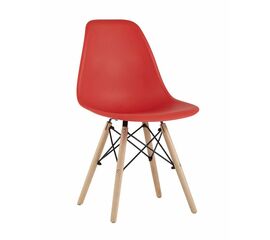 Стул Eames Style DSW красный (разборный каркас) | Интернет магазин мебели и декора LifeDekor