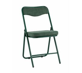 Стул складной Джонни рогожка зеленая каркас зеленый | Интернет магазин мебели и декора LifeDekor
