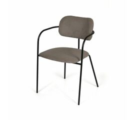 Стул EGO, велюр «Vertical 930» бежевый | Интернет магазин мебели и декора LifeDekor