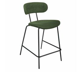 Стул полубарный Ant букле зеленый | Интернет магазин мебели и декора LifeDekor