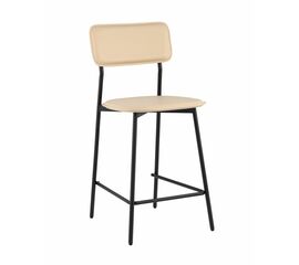 Стул полубарный Mikkie бежевый | Интернет магазин мебели и декора LifeDekor