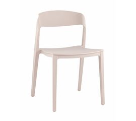 Стул Moris пластик нежно-розовый | Интернет магазин мебели и декора LifeDekor