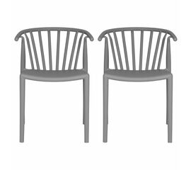 Комплект из 2-х стульев Venice светло-серый | Интернет магазин мебели и декора LifeDekor