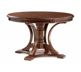 Стол деревянный Нозеан круглый миланский орех | Интернет магазин мебели и декора LifeDekor