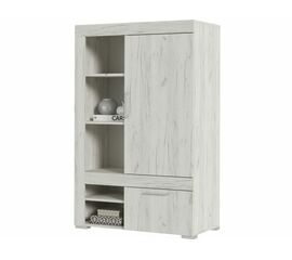 Шкаф «Гранд» ШК-3, дуб крафт белый | Интернет магазин мебели и декора LifeDekor