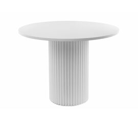 Стол деревянный Барел 110 белый / белый | Интернет магазин мебели и декора LifeDekor