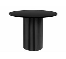 Стол деревянный Барел 110 черный / черный | Интернет магазин мебели и декора LifeDekor