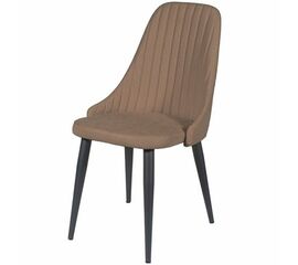 Стул ДП2-30 «Шато», ткань «Канди Мокко», каркас черный | Интернет магазин мебели и декора LifeDekor