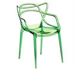 Стул Masters прозрачный зеленый | Интернет магазин мебели и декора LifeDekor
