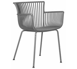 Стул обеденный DOBRIN ROSS, темно-серый (GR-04) без подушки, Вариант: темно-серый (GR-04) без подушки | Интернет магазин мебели и декора LifeDekor