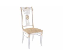Стул деревянный Roy W/З молочный с патиной | Интернет магазин мебели и декора LifeDekor