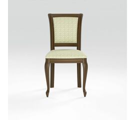 Стул Кабриоль, Орех тёмный, ткань Призма 37/1 | Интернет магазин мебели и декора LifeDekor