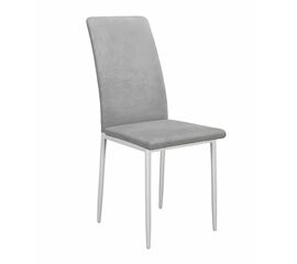 Стул DikLine 272 B22 GREY, ножки белые | Интернет магазин мебели и декора LifeDekor