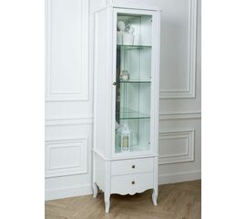 Шкаф-витрина "Версаль" (белый) | Интернет магазин мебели и декора LifeDekor