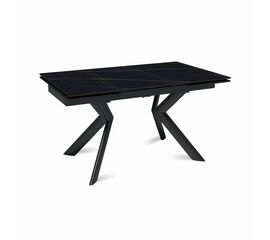 Стол раскладной Bridge (160+40+40), керамика матовая Black Gold | Интернет магазин мебели и декора LifeDekor
