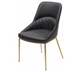 Стул ABRIOLA Black Ti-25, PU / бронзовый, ®DISAUR | Интернет магазин мебели и декора LifeDekor