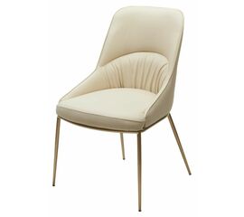 Стул ABRIOLA Milk Ti-02, PU / шампань, ®DISAUR | Интернет магазин мебели и декора LifeDekor