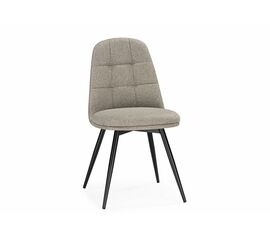 Стул на металлокаркасе Texas 1 поворотный бежевый / черный | Интернет магазин мебели и декора LifeDekor