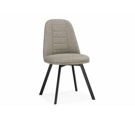 Стул на металлокаркасе Texas 2 латте поворотный / черный | Интернет магазин мебели и декора LifeDekor