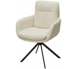 Стул DAREM Белый букле Davis now or never -03 / черный каркас, ®DISAUR | Интернет магазин мебели и декора LifeDekor