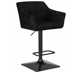 Стул барный DOBRIN RALF, черный твид (LEO18), Вариант: черный твид (LEO18) | Интернет магазин мебели и декора LifeDekor