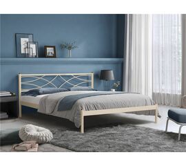 КроватьЭкзотика (120х200/цвет Бежевый/ металлическое основание) | Интернет магазин мебели и декора LifeDekor