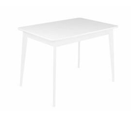 Стол прямоугольный обеденный Рэй-1200 (белая эмаль / белая эмаль) | Интернет магазин мебели и декора LifeDekor