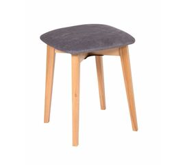 Табурет (бук/ткань Айсберг грей) | Интернет магазин мебели и декора LifeDekor