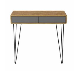 Консоль "Телфорд" (Дуб американский/Графит) | Интернет магазин мебели и декора LifeDekor